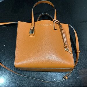 Marc Jacobs Mini Grind Coated Leather Tote